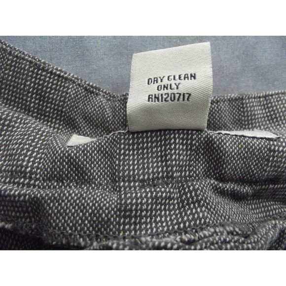 "JENNE MAAG BLACK/WHITE" 6 x 25.5" Brown Tweed Crop Pants cropped capri capris - Picture 9 of 9